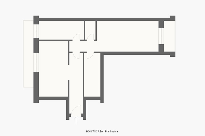 Roma, Quartiere Esquilino, trilocale balconato